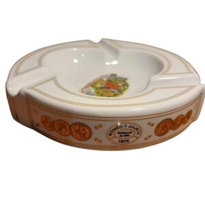 Romeo y Julieta Medallas de Oro Large Round Cigar Ashtray 10"x2"